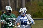 MLAX vs Babson  Wheaton College Men's Lacrosse vs Babson College. - Photo by Keith Nordstrom : Wheaton, Lacrosse, LAX, Babson, MLax